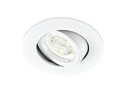 ARIC 50735 - Dlt-Iso 90 - Encastré Gu10 Bascul., Blanc, Recouvrable, Re2020, Ampoule Non Incl.