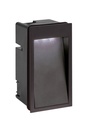 ARIC 50779 - Dilga - Encastré De Mur Extérieur Led 4,5W 3000K Asy 200Lm, Noir
