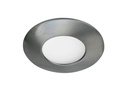 ARIC 50791 - Aquaflat - Encastré Ip20/65 Vol.2, Fixe, Nickel, Led Intég. 6W 4000K 480Lm