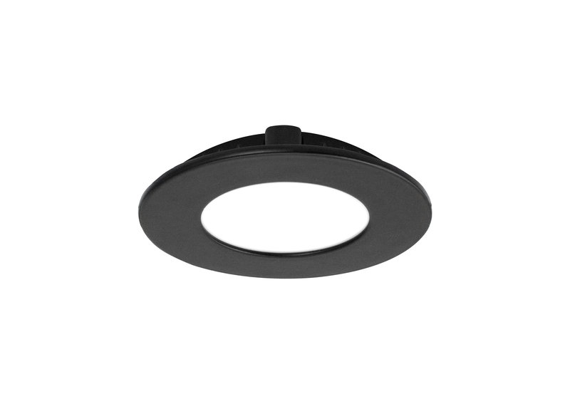 ARIC 50803 - Encastré Flat Cct Fixe Noir 110° Led 5,7W 500Lm 2700/3000/4000K
