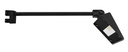 ARIC 50811 - Dia - Proj. Ext. Ip65 Ik08, Noir, Angle 90°X105°, Led Intég. 18,9W 3000K 2350Lm
