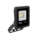 ARIC 50820 - Twister 3 - Proj. Ext. Ip65 Ik08, Noir, 90° Led Integ. 12.5W 2300K 1300Lm
