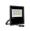 ARIC 50829 - Twister 3 - Proj. Ext. Ip65 Ik08, Noir, 90° Led Integ. 100W 3000K 12000Lm