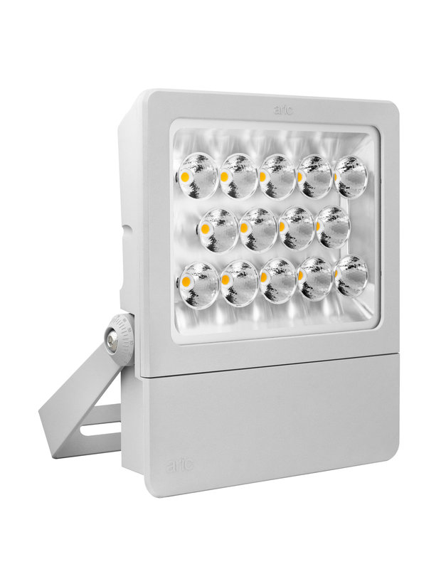 ARIC 50853 - Twister 3 Hp - Proj. Ext. Ip65 Ik08, Gris, 15° Led Integ. 238W 3000K 27500Lm