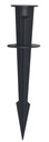 ARIC 50865 - Piquet De Jardin Pour Projecteur Twister 3/4 Et Michelle 10/30W - Noir