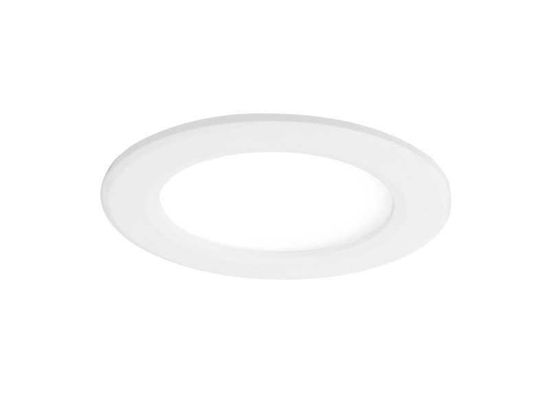ARIC 50918 - Flat-Iso-Downlight Ip65 Recouvr., 8W 840Lm 2700/3000/4000K (3-Cct), Blanc