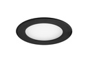 ARIC 50919 - Flat-Iso-Downlight Ip65 Recouvr., 8W 750Lm 2700/3000/4000K (3-Cct), Noir