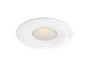 ARIC 50953 - Nord - Encastré Fixe Ip20/65, Blanc, Led 6W 50° 650Lm 3000/4000K (Cct)
