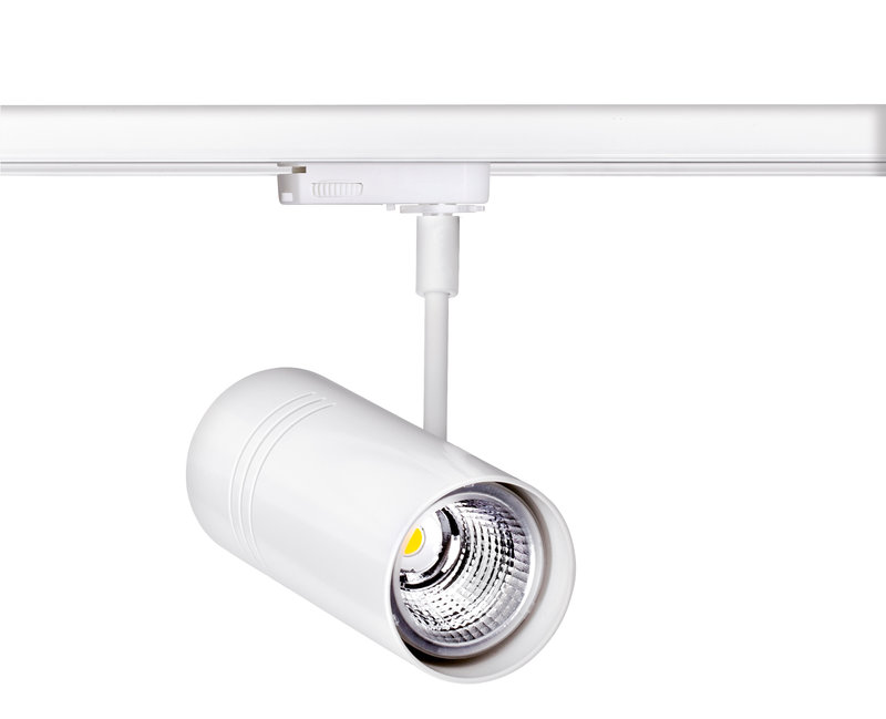 ARIC 50971 - Evoli - Proj. Rail 3 All.023, Blanc, Angle 36°, Led Intég. 10,5W 4000K 850Lm