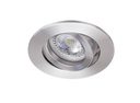 ARIC 51008 - Tipo R - Encastré Gu10, Rond, Orientable, Alu, A/Ampoule Led 6,6W 4000K 680Lm Incl.