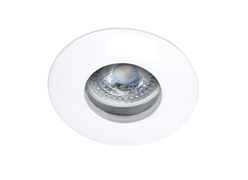 ARIC 51045 - Hidro -Enc.Gu5,3, Ip20/65, Cl.2, Vol.1, Blanc, Ampoule Led 5,3W 4000K 460Lm Incl.