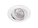 ARIC 51054 - Galaxy - Encastré Gu10, Rond, Basc., Blanc, A/Ampoule Led 6W 3000K 470Lm Incl.