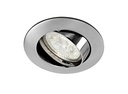 ARIC 51119 - Lunar Led - Encastré Gu10, Nickel, A/Ampoule Led 4,2W 3000K 500Lm Incl