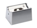 ARIC 51203 - Elasto Led 2 - Applique Murale Minimaliste, Tube S14D Non Fourni, Métal Chromé