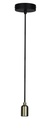 ARIC 51206 - Epoque - Susp. E27 60W Max, Douille Style Rétro, Bronze, Ampoule Non Incl.