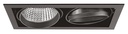 ARIC 51216 - Kit Quadra Duo -Downlight Orient. Noir, 2 Mod. Led 26,6W 3000K 40° 3200Lm Incl