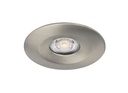 ARIC 51225 - Aspen Vol1 - Encastré Rond, Fixe, Nickel, Led 5W 36° 450Lm 3000/4000K (Cct)