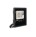 ARIC 51233 - Twister 3 Sensor - Proj. Ext. Ip65 Ik08, Noir, 90° Led Integ. 45W 4000K 4800Lm