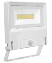 ARIC 51244 - Michelle - Proj. Ext. Ip65 Ik08 Blanc 110° Led Intég. 50W 3000K + Détecteur Pir