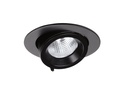 ARIC 51251 - Randy 1 - Downlight Rond, Orientable, Noir, 50°, Led Intég 10,4W 4000K 1200Lm
