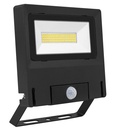 ARIC 51269 - Michelle - Proj. Ext. Ip65 Ik08 Noir 110° Led Intég. 50W 4000K + Détecteur Pir
