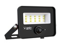ARIC 51306 - Wink 2 Pir Sensor - Proj. Ext. Ip65 Ik08, Noir, Led 110° 10W 4000K 1050Lm