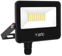 ARIC 51313 - Wink 2 - Proj. Ext. Ip65 Ik08, Noir, Led 110° 30W 3000K 3000Lm, Connecteur Ip68