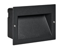 ARIC 51348 - Inari - Encastré Mur Ip65 Ik07 Led Cct Intég. 10,5W 3000/4000K 700Lm, Anthracite