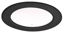 ARIC 51403 - Flat-Iso Sensor-Downlight Ip20/65 Recouvr., 13W 1015Lm 3000/4000K (Cct), Noir