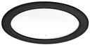 ARIC 51405 - Flat-Iso Sensor-Downlight Ip20/65 Recouvr., 20W 1935Lm 3000/4000K (Cct), Noir