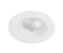ARIC 51406 - Aries-Enc. Rond, Fixe, Ip65 Ik07, Blanc, Led 6W 50° 550Lm 2700/3000/4000K (Cct)