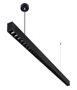 ARIC 51435 - Linear 2 - Susp. 1,4M Ugr16 36W 3000K 2600Lm 50000H, Noir