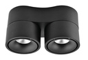 ARIC 51446 - Applique Mini Tahiti Noir Orientable 2X8,1W 50000H 36° 1250Lm 3Cct