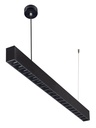 ARIC 51456 - Linear 2 -Susp. 0,84M Up&Down Ugr16 36W 4000K 1900/1700Lm 50000H, Noir, Dim Dali