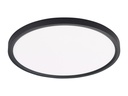 ARIC 51476 - Plafonnier Romi Rond Led Cct : 3000K / 4000K / 6500K 30W 2500Lm 30000H Noir