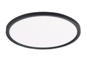 ARIC 51478 - Plafonnier Romi Rond Led Cct : 3000K / 4000K / 6500K 48W 3150Lm 30000H Noir
