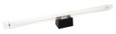 ARIC 51506 - Elasto Led 2 - Applique Murale Avec Tube Filament Led S14D Led, Métal Noir