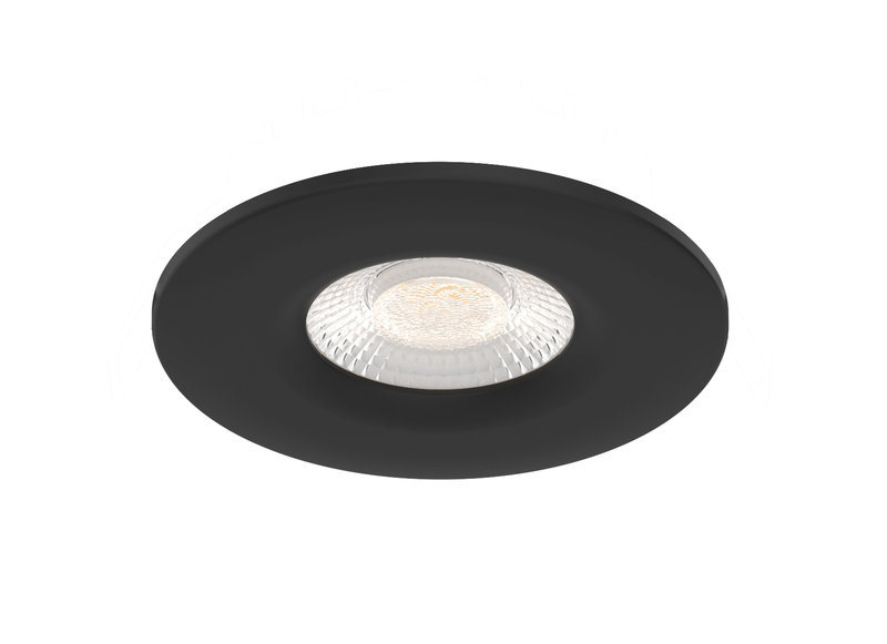 ARIC 51542 - Atlas - Encastré Ip65 Recouvrable, Fixe, 5W 50° 605Lm 2700/3000/4000 (Cct) Noir