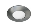 ARIC 51551 - Aquaflat - Enc. Ip65 Vol.2, Led Intég. 6W 3Cct 2700-3000-4000K 500Lm Nickel