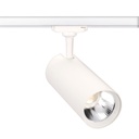 ARIC 51562 - Projecteur Pour Rail 1All. Polaris Blanc 45° 21/30W 1950-2570Lm 3-Cct 30000H