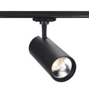 ARIC 51565 - Projecteur Pour Rail 1All. Polaris Noir 45° 21/30W 1950-2570Lm 3-Cct 30000H