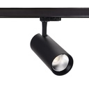 ARIC 51570 - Projecteur Pour Rail 3All. Polaris Noir 45° 14/20W 1300-1770Lm 3-Cct 30000H