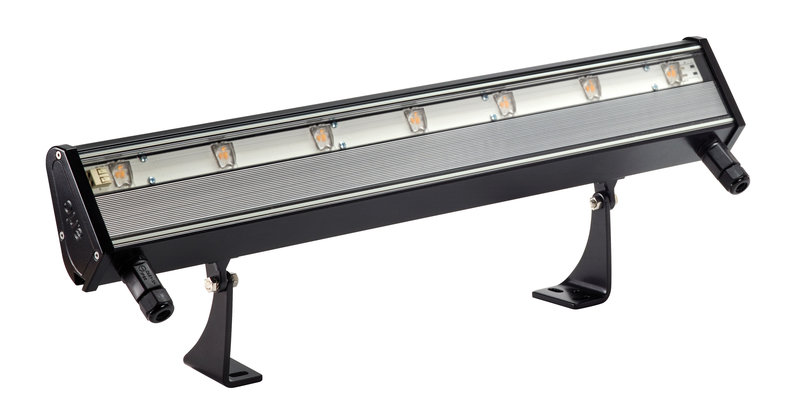 ARIC 51589 - Zuro 2 - Proj. Enseigne Ip66 Ik07, Noir, Led 18W 4000K 1600Lm 30000H
