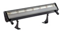 ARIC 51589 - Zuro 2 - Proj. Enseigne Ip66 Ik07, Noir, Led 18W 4000K 1600Lm 30000H