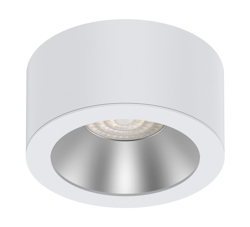 ARIC 51637 - Embase Pour Downlights Axis 12 Et 24W, Pour Installation Saillie