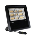 ARIC 51669 - Twister 4 Noir 60W 3000K Ip66 Ik08 9000Lm 90° 50000H