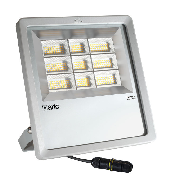 ARIC 51677 - Twister 4 Gris 120W 4000K Ip66 Ik08 19200Lm 90° 50000H