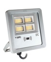 ARIC 51691 - Twister 4 Sensor Gris 38W 3Cct Ip66 Ik08 2200K/3000K/4000K 5320Lm 90° 50000H