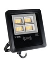 ARIC 51694 - Twister 4 Sensor Noir 38W 3Cct Ip66 Ik08 2200K/3000K/4000K 5320Lm 90° 50000H