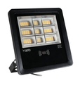 ARIC 51695 - Twister 4 Sensor Noir 60W 3Cct Ip66 Ik08 2200K/3000K/4000K 8400Lm 90° 50000H